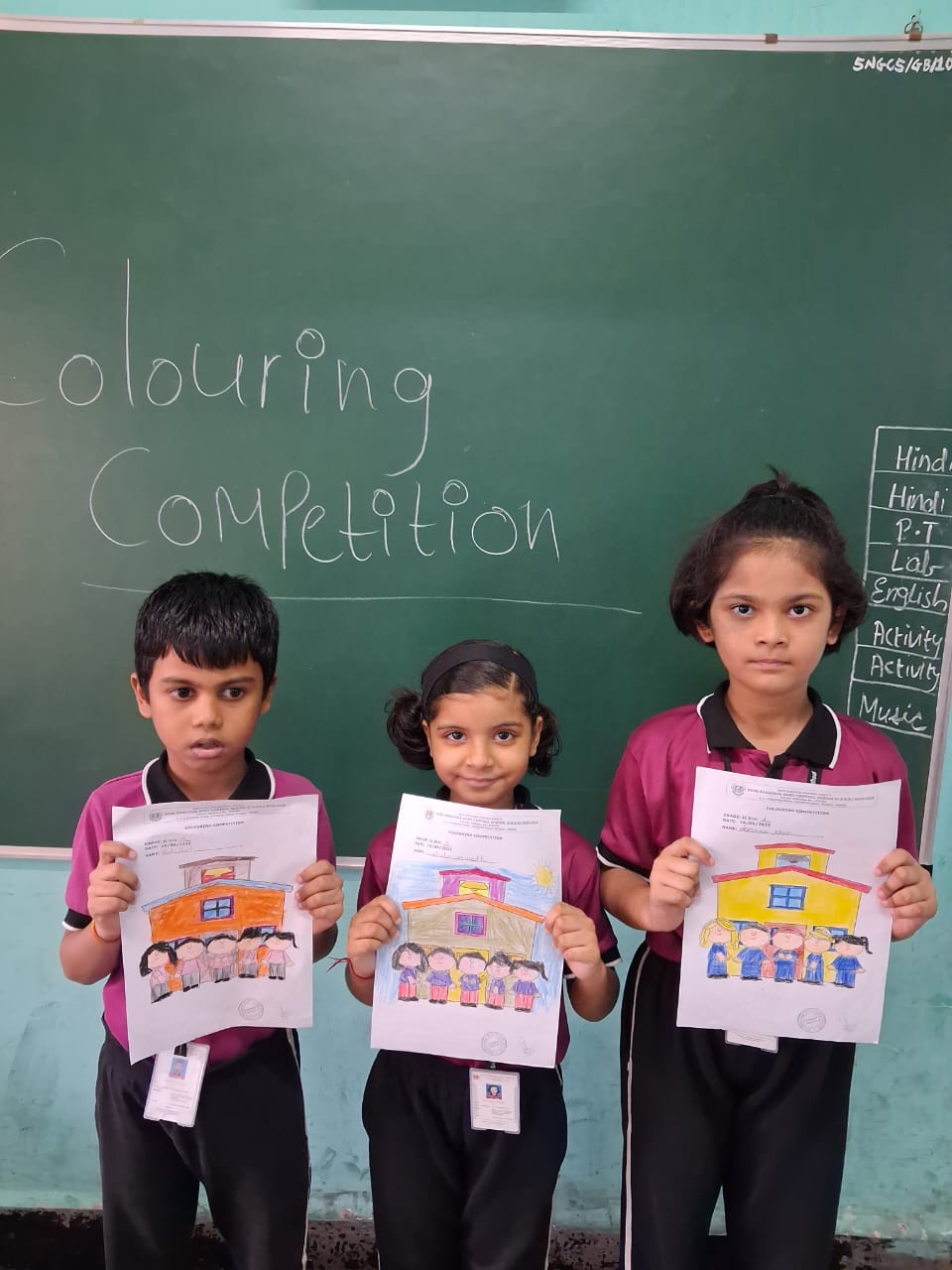 Coloring competition